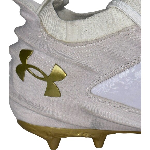 Under Armour Mens Size 15 Football Cleats UA Blur 2 MC Suede 3027978-100 main image 8